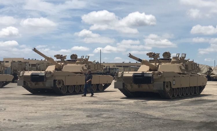 ​Танки Abrams M1A2C на вооружении танковой бригады Greywolf defence-blog.com - «Серый волк» теперь на новых танках | Warspot.ru