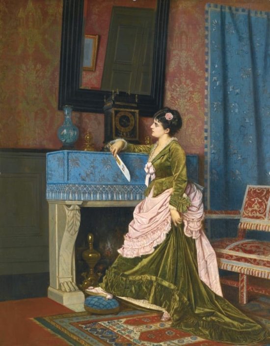 художник Огюст Тульмуш (Auguste Toulmouche) каротины - 12