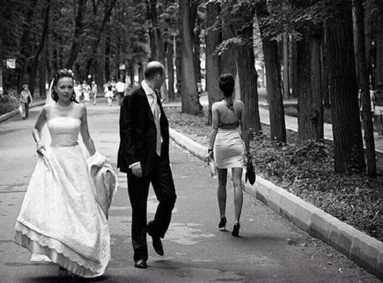 Или планируют отгулять еще одну свадьбу)))) поразительно, свадьба, смешно, юмор