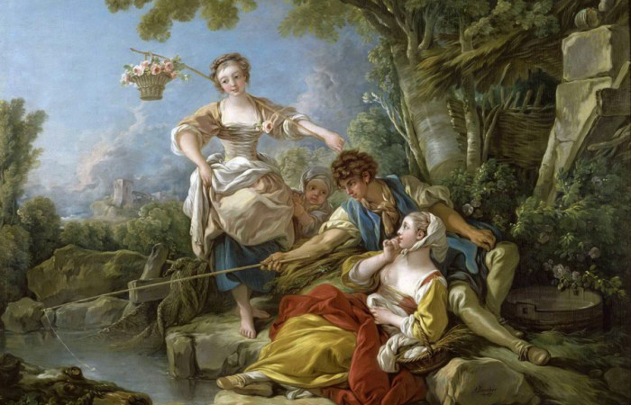 Рыбачки. Автор: Francois Boucher.