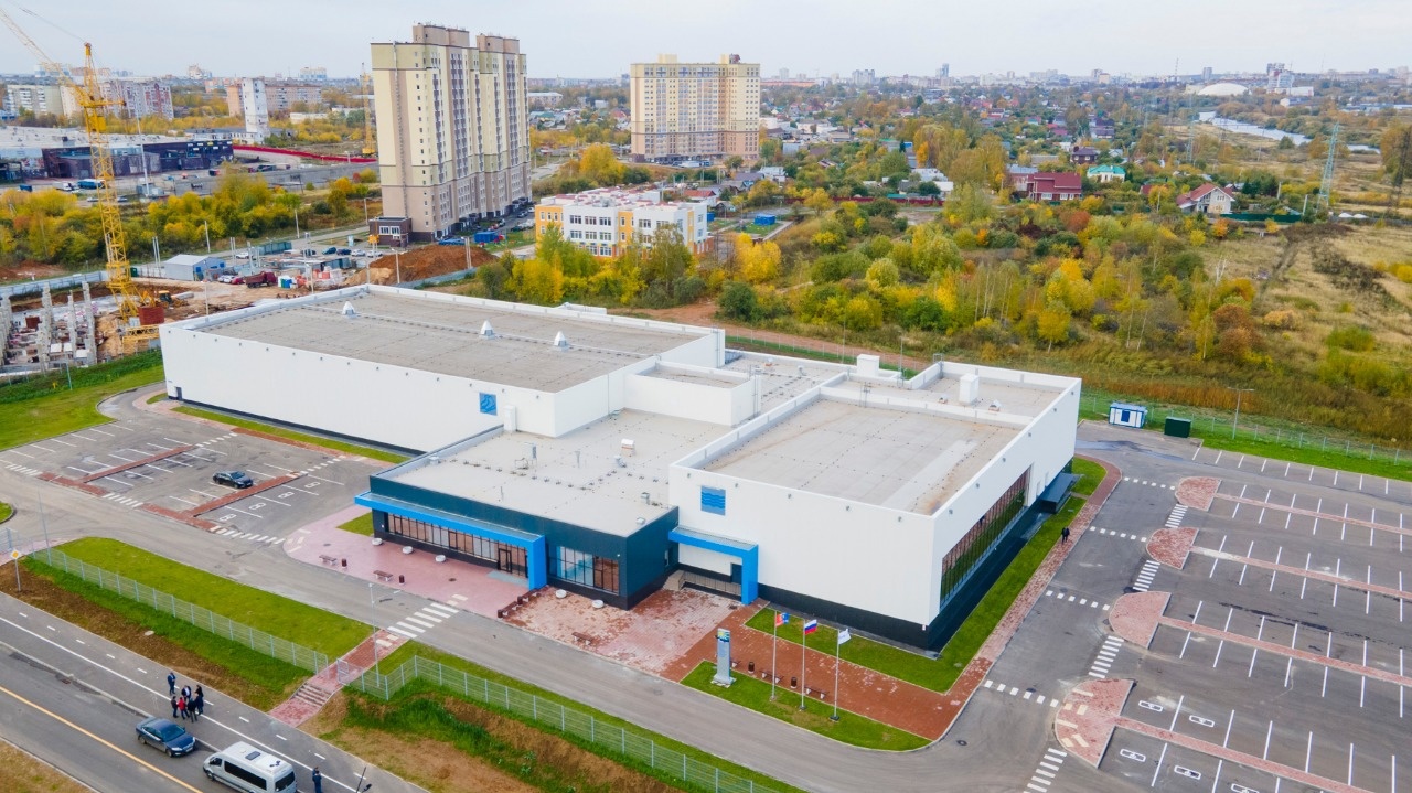 В Ивановской области «Газпром» построил первый ФОК с двумя бассейнами и катком