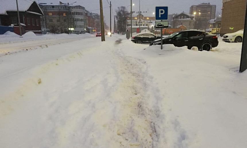 Архангельск вновь утонул в снегу