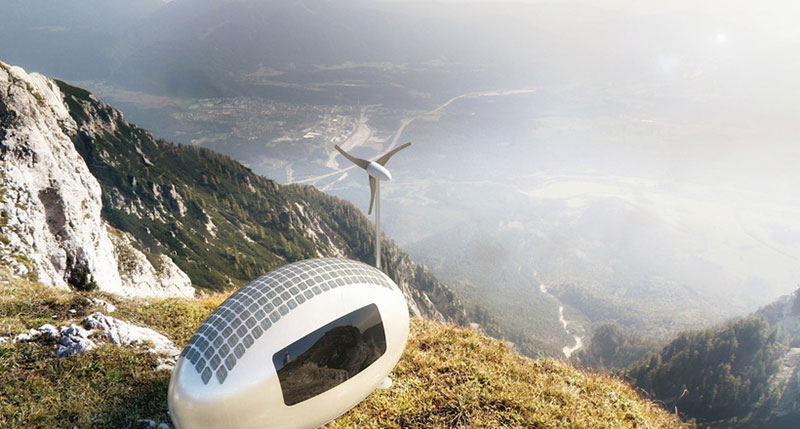 Дом Экокапсула, в котором можно жить и не зависеть от цивилизации