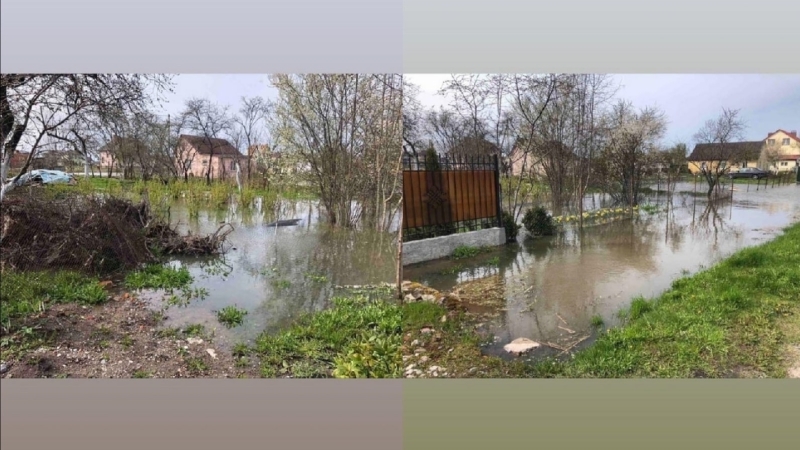 После дождя в Калининградской области затопило целый поселок
