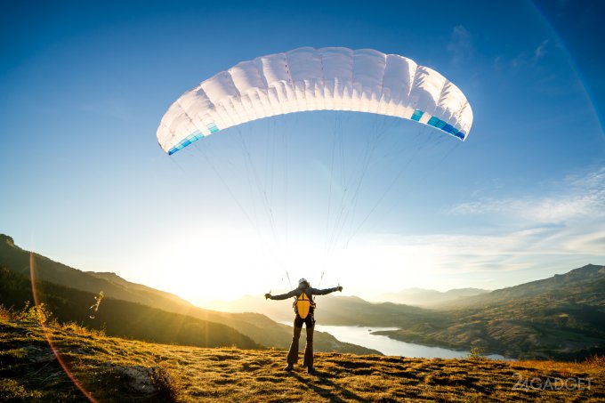 Dudek Run & Fly — первый компактный параплан весом менее 1 кг Dudek Run & Fly — первый компактный параплан весом менее 1 кг гаджеты