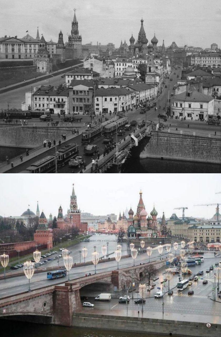 Москва 100 лет назад Кремль