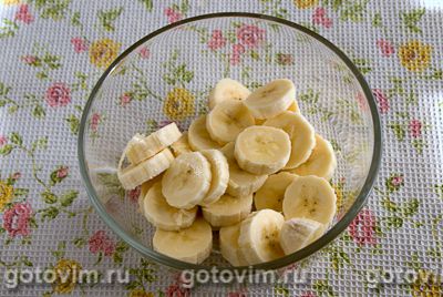 Слойки с бананом, Шаг 03