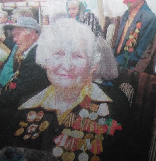 Разведчица Мария Антоновна 