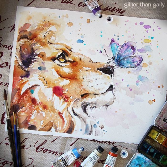 Colorful Watercolor Paintings