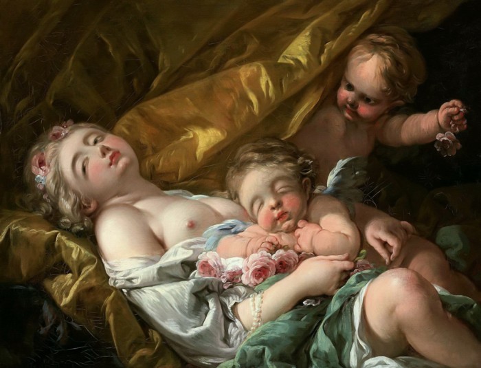 Венера и пугги. Автор: Francois Boucher.