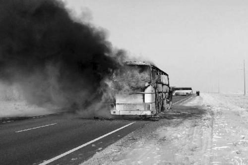 Возбуждено уголовное дело по факту гибели узбекистанцев в автобусе в Казахстане