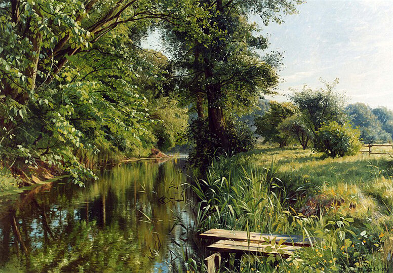 Отражение весны, 1908 год