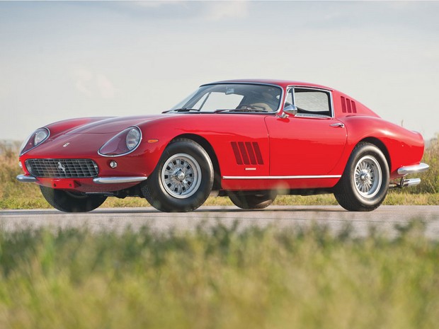 Ferrari 275 GTB (1964-1968). Двухместный классический спорткар, этот автомобиль стал первым не гоночным автомобилем марки. олдтаймер, ретро автомобили