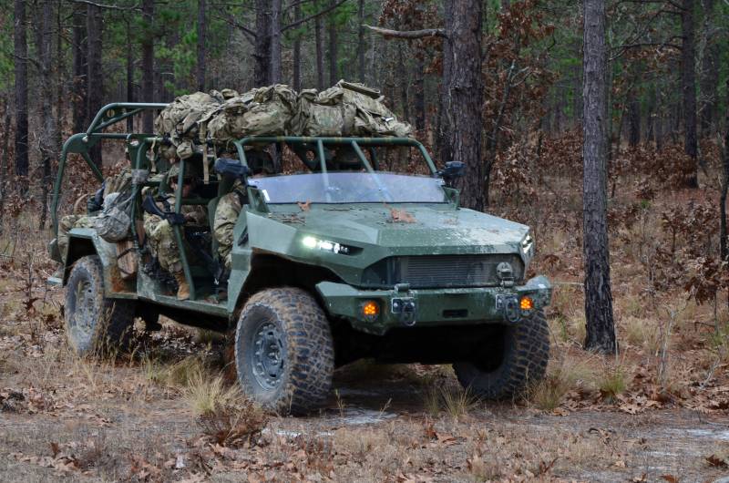 Программа eLRV: электромобиль для разведки армии США оружие