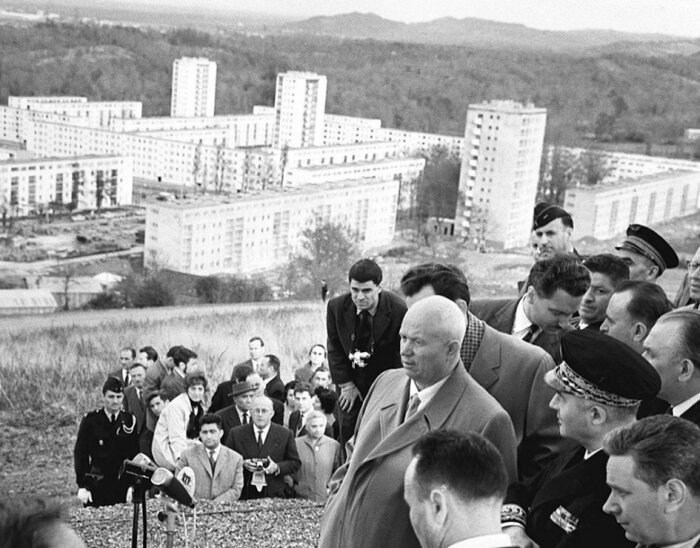 Идея первых панельных домов в СССР принадлежала Хрущеву /Фото:poisknews.ru 