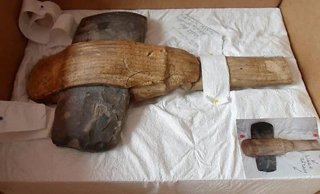 Противоречит истории человечества: в пустыне найден доисторический ручной топор, которому 300 тысяч лет