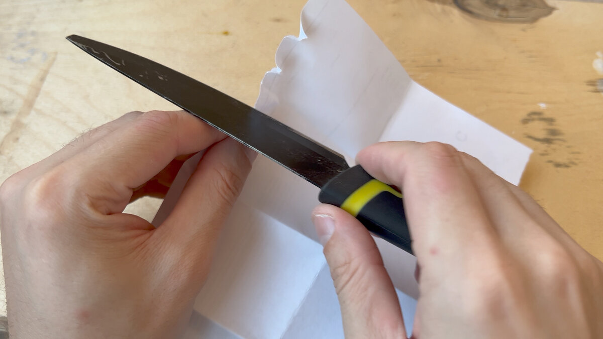 Как заточить нож до бритвенной остроты без дорогих точилок и опыта в заточке