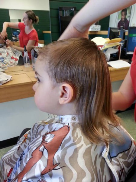 Причудливые и смешные стрижки и причёски 