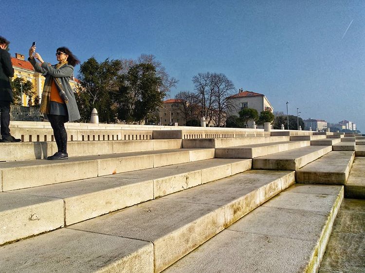 Необычная набережная в Хорватии, где ступеньки играют музыку