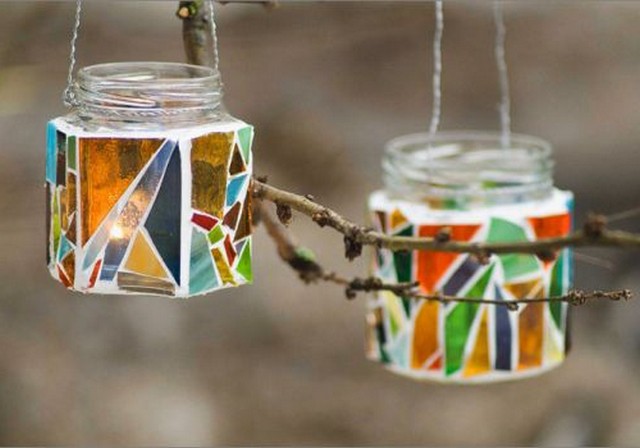 30 идей для новогоднего декора стеклянных банок