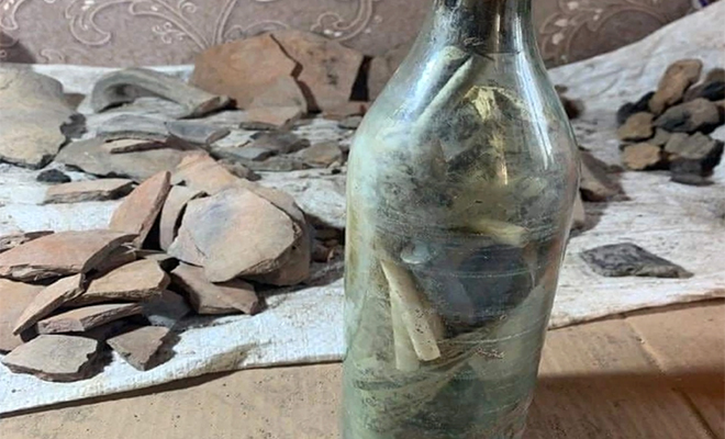 В Ростове-на-Дону нашли послание из прошлого: бутылку запечатали и отправили 120 лет назад