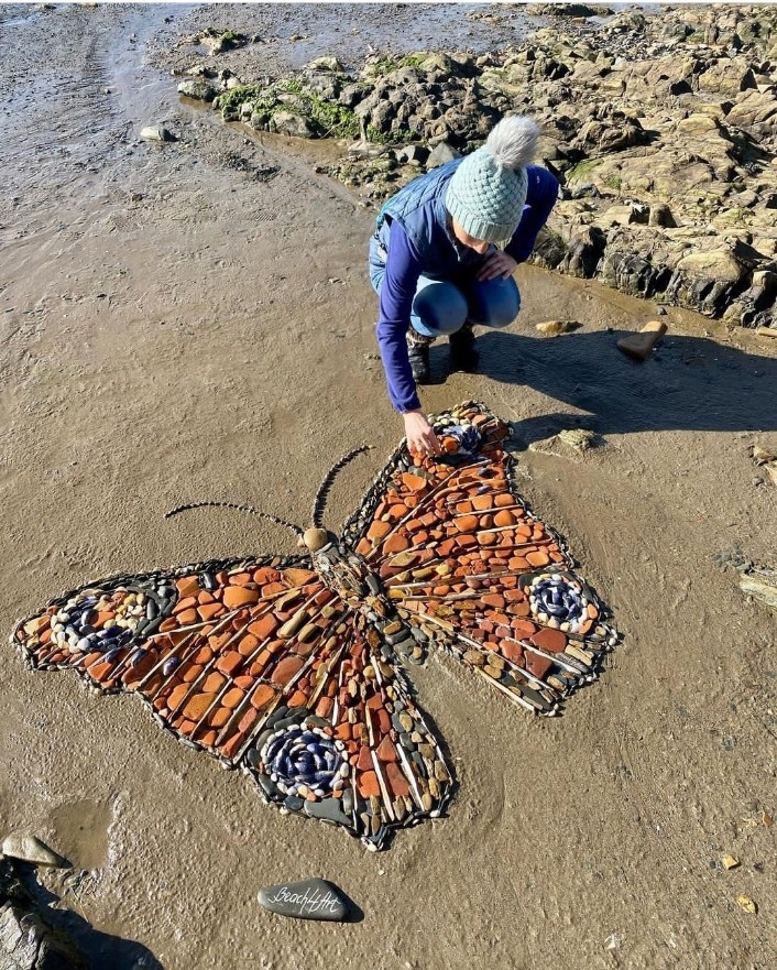 Если вы не знаете чем семью занять на берегу моря😉 Творчество, beach4art 