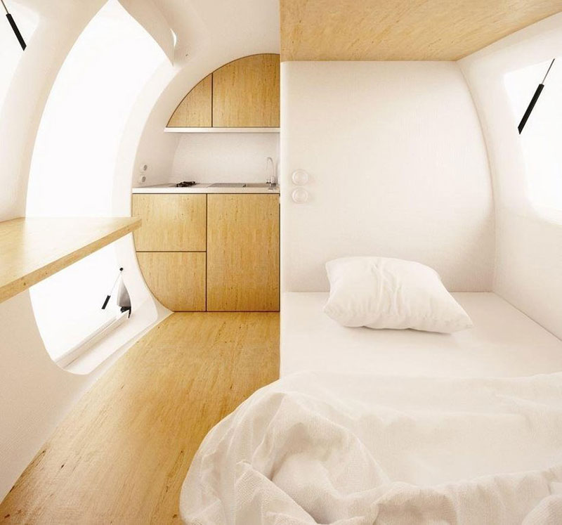 Дом Экокапсула, в котором можно жить и не зависеть от цивилизации