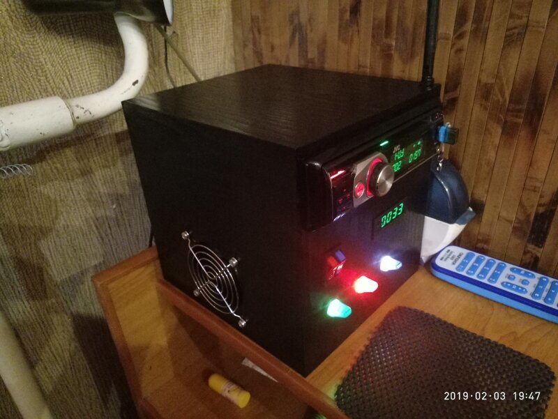 Самодельный корпус для автомагнитолы Самодельный корпус для автомагнитолы