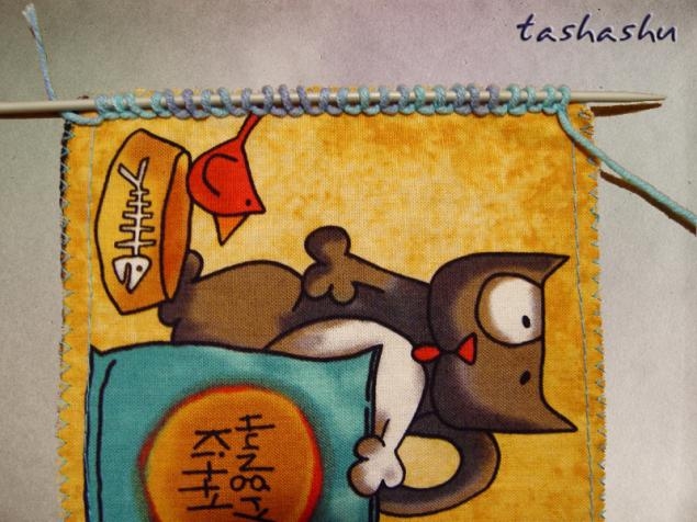 Чудо находка для вязальщиц: как набрать петли на ткани при комбинированной вязке Чудо находка для вязальщиц: как набрать петли на ткани при комбинированной вязке вязание,женские хобби,рукоделие,своими руками,шитье