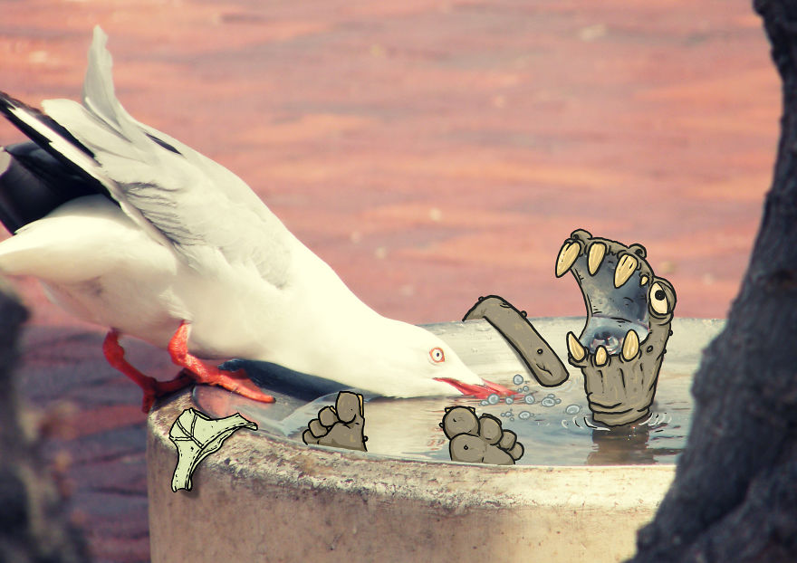 монстры в современной жизни 