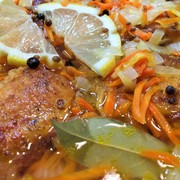 РЫБА ПОД МАРИНАДОМ с овощами. Донская кухня.