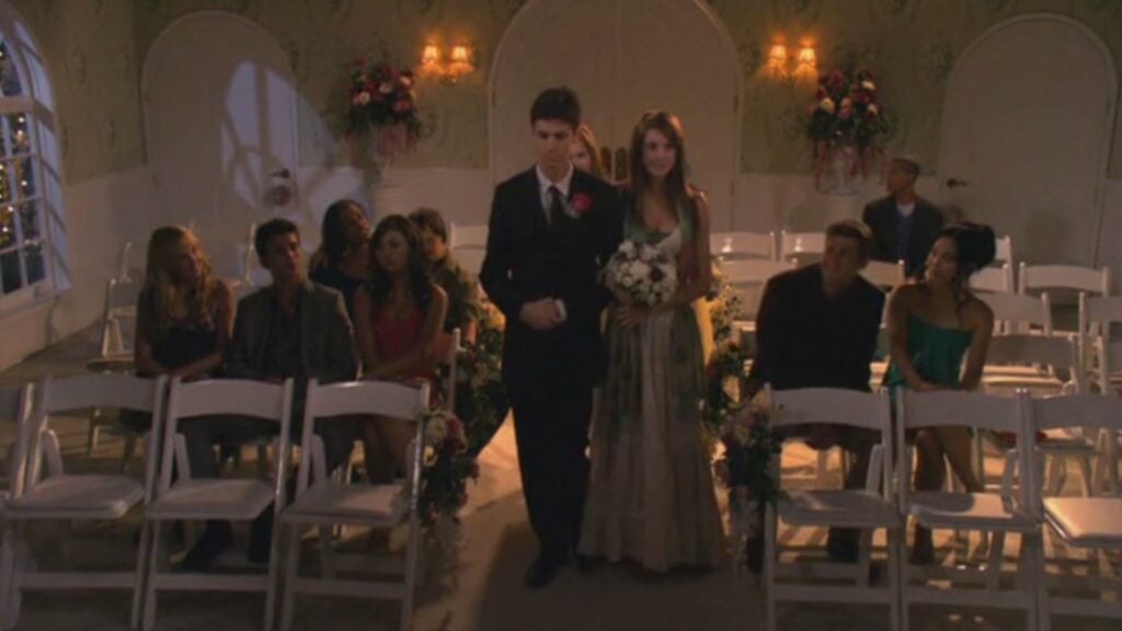 Amy and Ben' tie the knot. - The Secret Life of the American Teenager - Freeform Screenshot