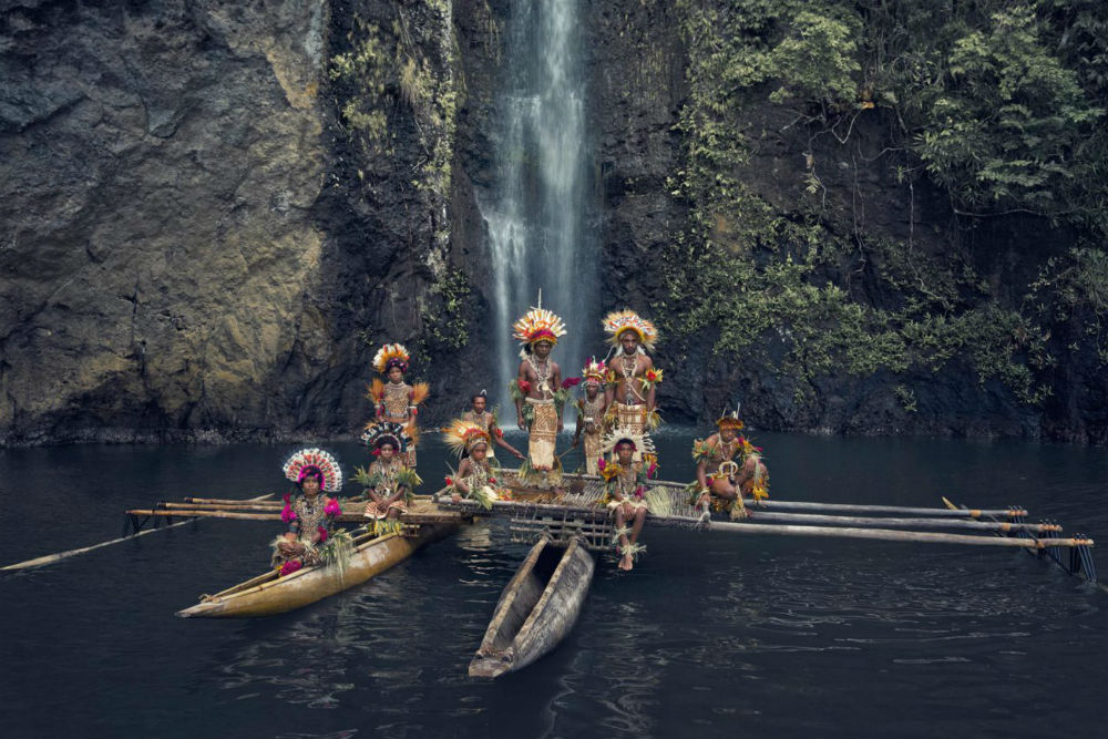 Племя урамана, Папуа - Новая Гвинея