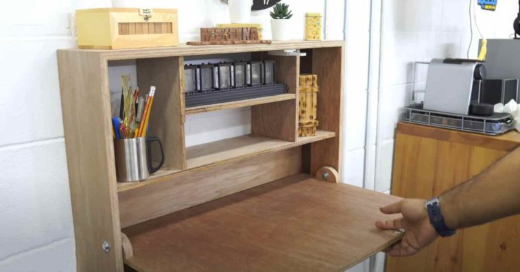 Шкафчик-трансформер с откидным столиком — занимает мало места и дешевле обычной мебели