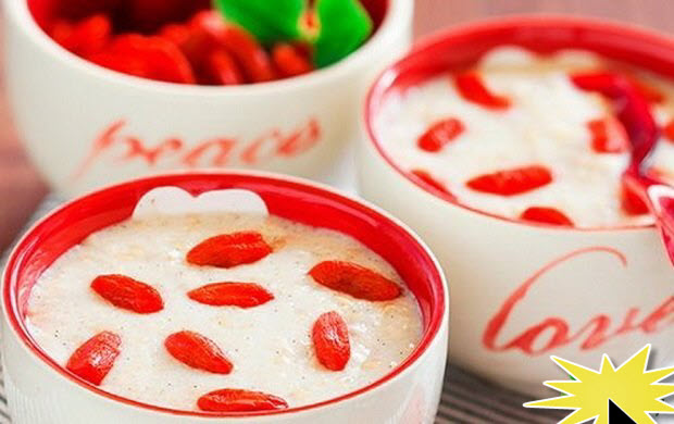 Ягоды годжи на завтрак