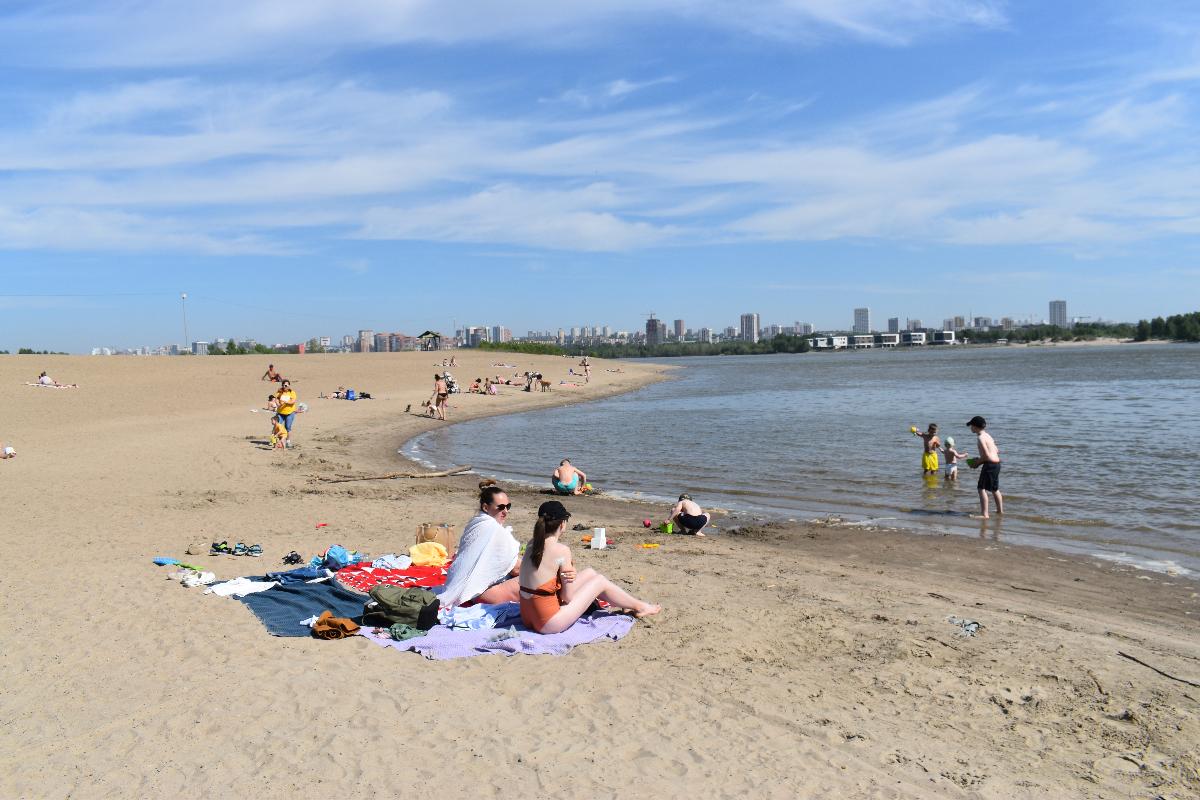 Пляжи готовят к открытию: до конца недели станет известна дата начала купального сезона в Новосибирске