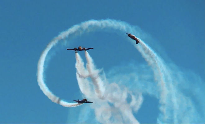 Российские асы придумали и показали новую фигуру высшего пилотажа