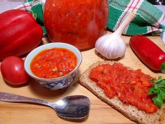 Аджика из болгарского перца на зиму: 10 самых вкусных рецептов заготовки,консервируем,кулинария,рецепты,соусы