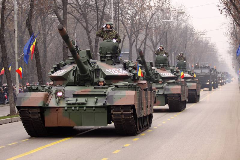 Современные танки Румынии. Т-55 как общий предок оружие