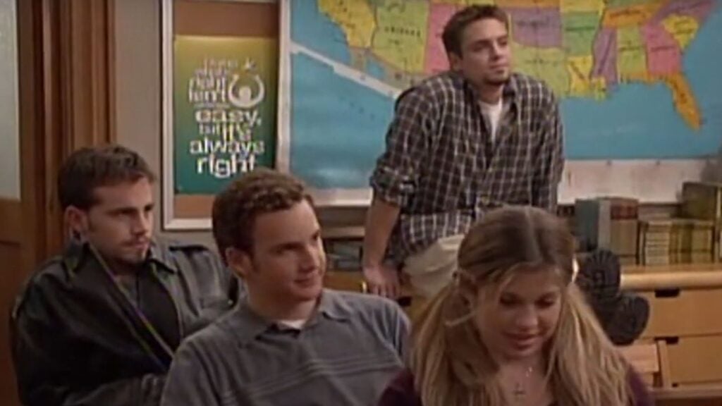 The Gang Says Goodbye to Mr. Feeney in the Boy Meets World Finale - ABC Screenshot