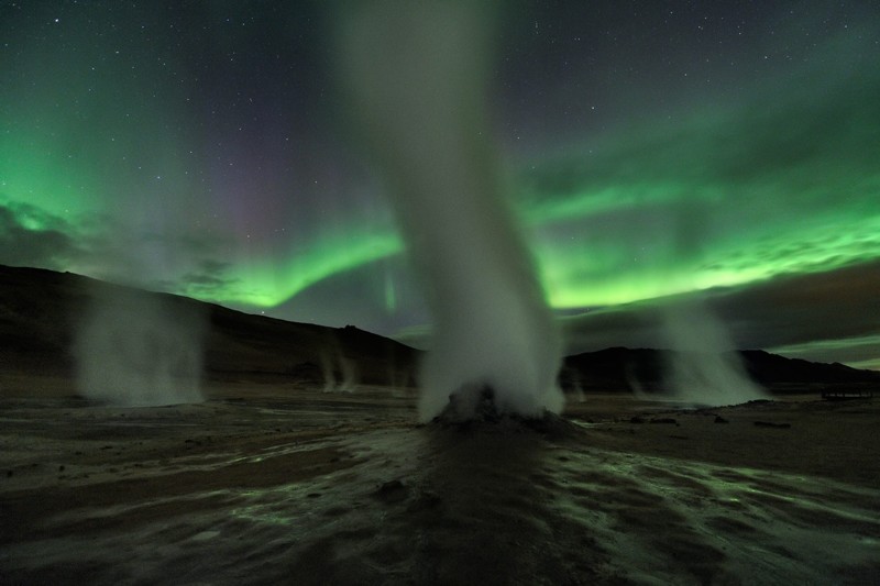 17. Паровые башни, Исландия красота природы, природные феномены, природные явления