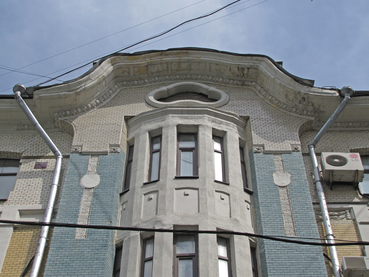 Причудливый декор московских домов в стиле модерн, ч.9