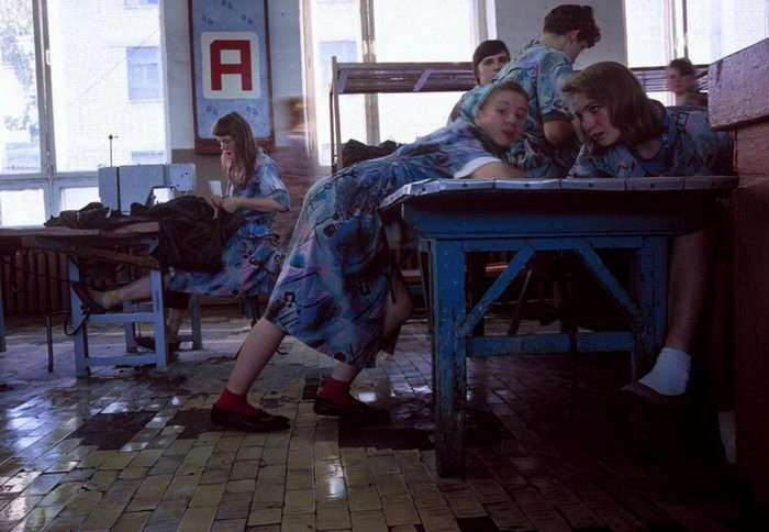 Лихие девяностые в фотографиях Lise Sarfati Лихие девяностые