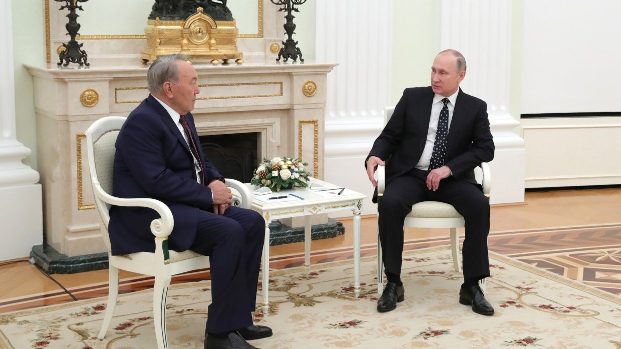 Путин и Назарбаев обсудили ситуацию в Сирии после Конгресса нацдиалога в Сочи