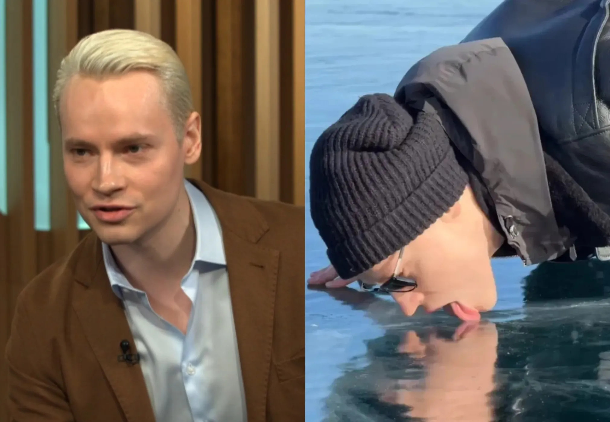 "Лучше лизнуть лёд, чем пятую точку на Западе". Шаман ответил на критику после видео с Байкалом