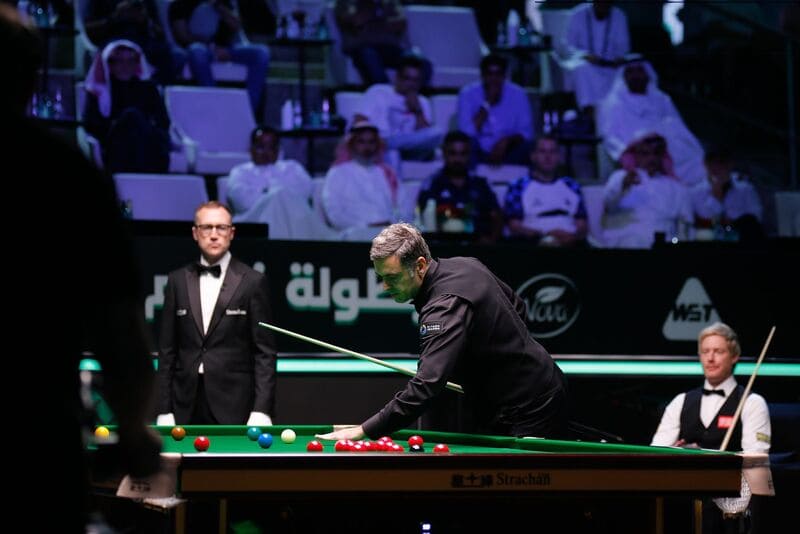 Ронни О'Салливан установил рекорд на турнире Saudi Arabia Masters 2025 в Джидде (фото: WST)
