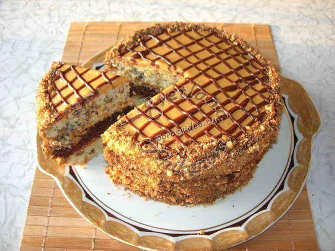 Домашний ТОРТ «ВИТЯЗЬ» очень ВКУСНЫЙ и НЕСЛОЖНЫЙ в приготовлении