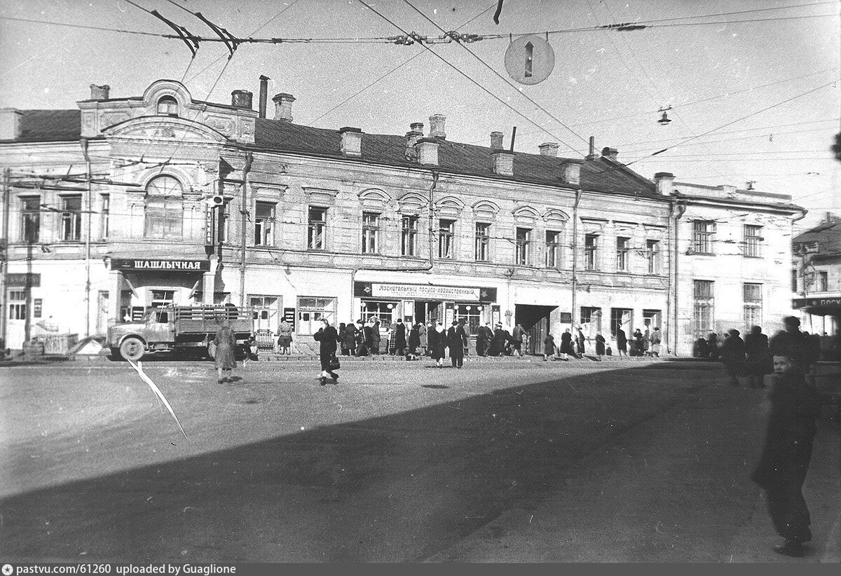 Таганская площадь, 1950-е.