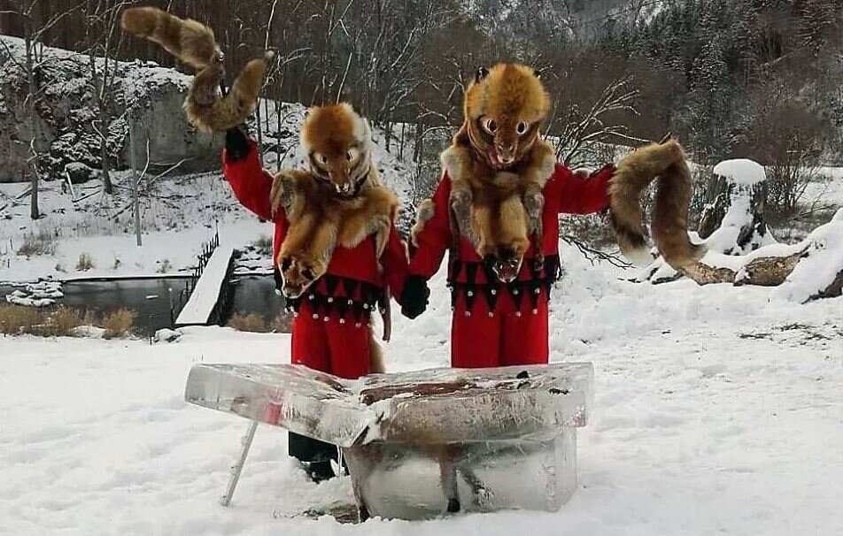 В парк из таких скульптур я бы точно не пошла... 