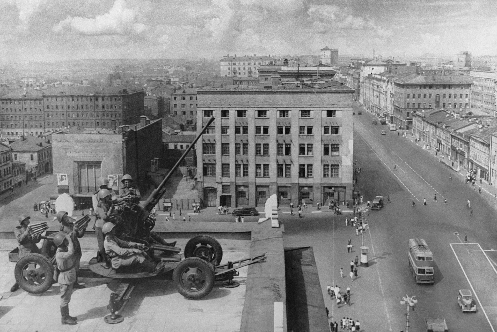 Оборона Москвы, 1941 год Наум Грановский/ТАСС